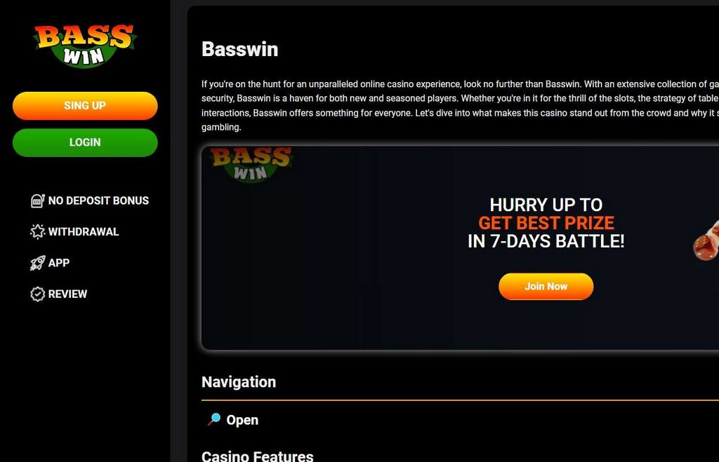 Bass Win Casino Site Testimonial - Specialist & Player Scores (2026 )